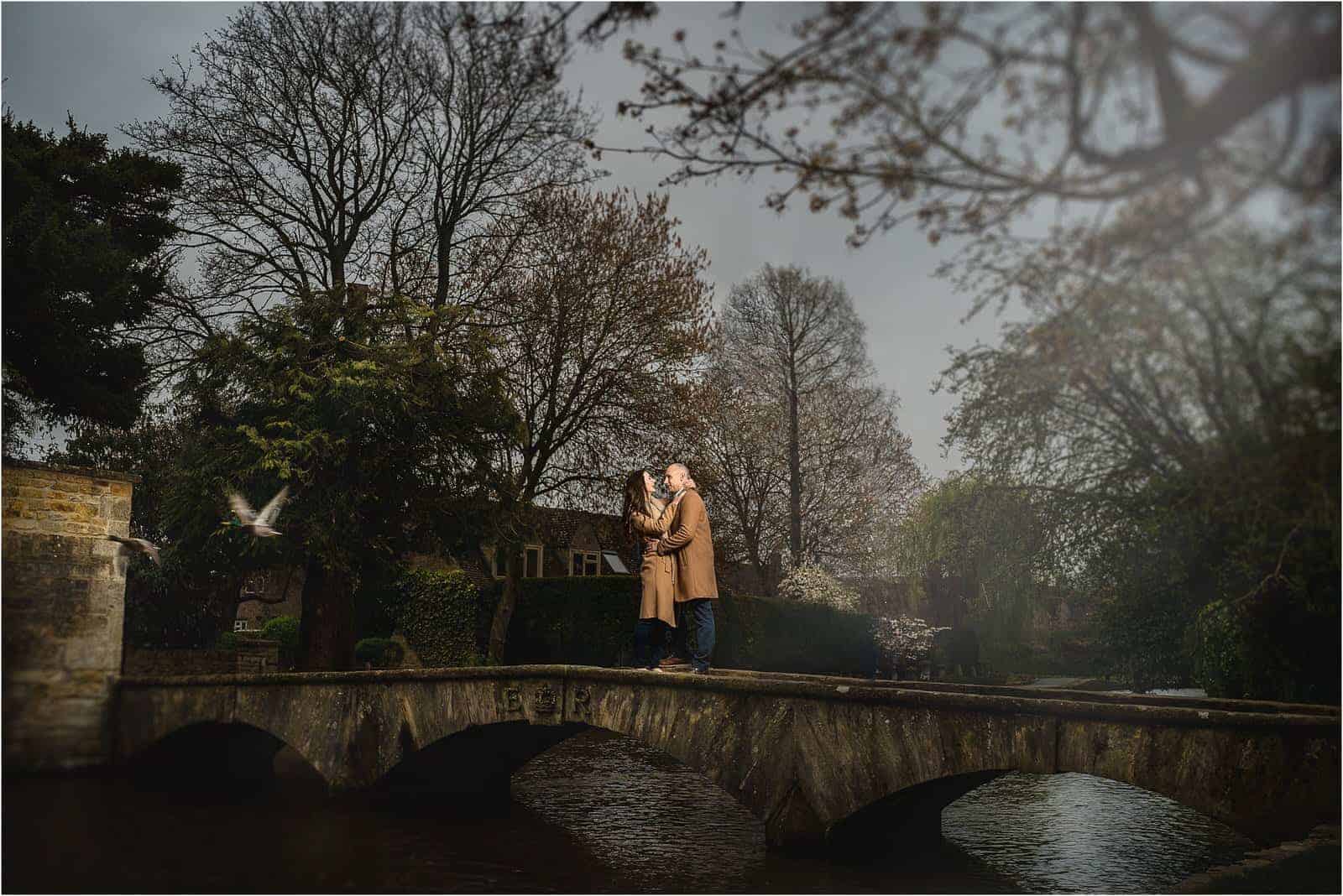 bourton on the water engagement shoot